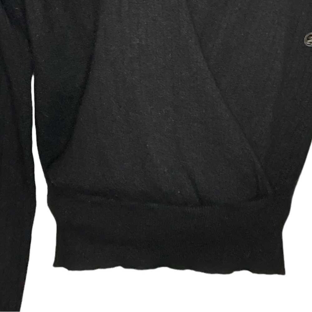 Into the night embellished  Knit Top vneck long sleeve sweatshirt sweater - Picture 9 of 15